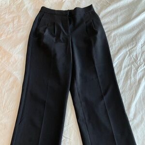 Express Black Wide Leg Trouser